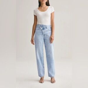 AGOLDE Criss Cross Upsized Jean in Suburbia